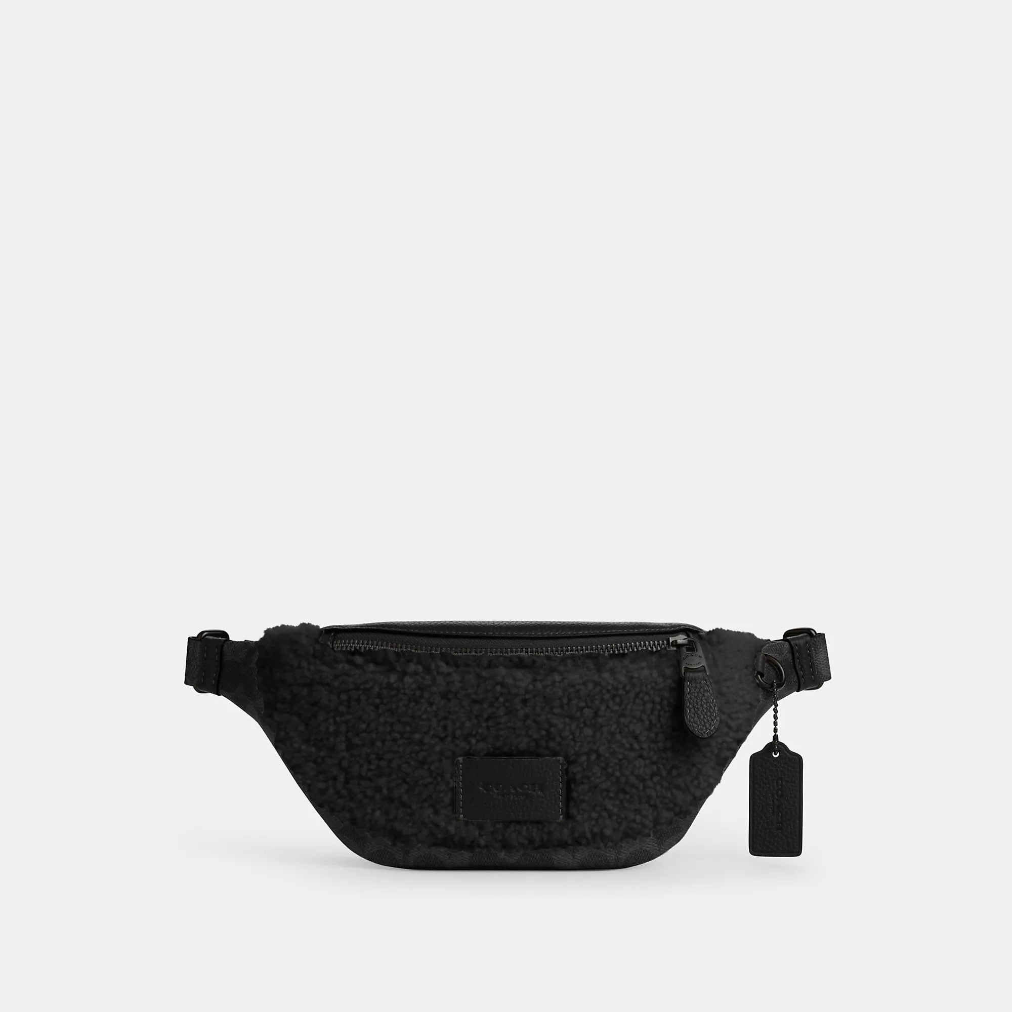 Coach Outlet Warren Mini Belt Bag In Signature Canvas