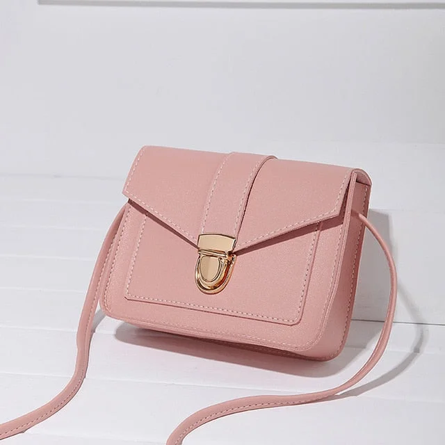 pink crossbody bag