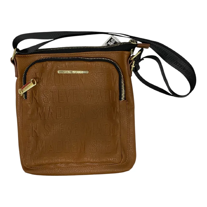 Crossbody By Steve Madden In Brown, Size:Medium