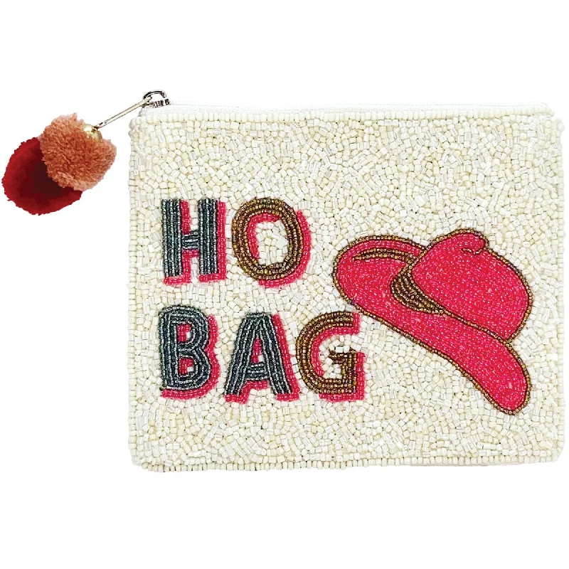 Ho Bag Beaded Coin Purse