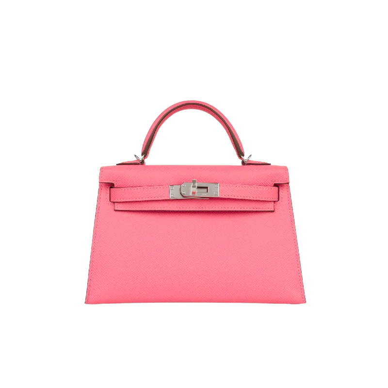 Hermès Mini Kelly  - Rose Azalee (NWT)