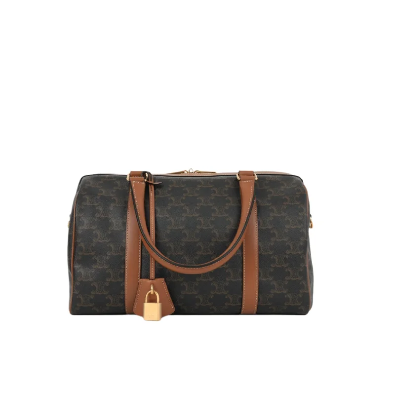 Celine Boston Bag - Triomphe Canvas