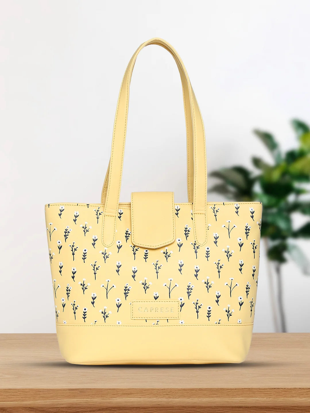 Caprese Pensa Tote Small Mellow Yellow Handbag