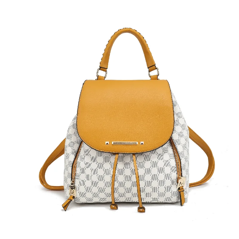 Kimberly Circular Print Backpack