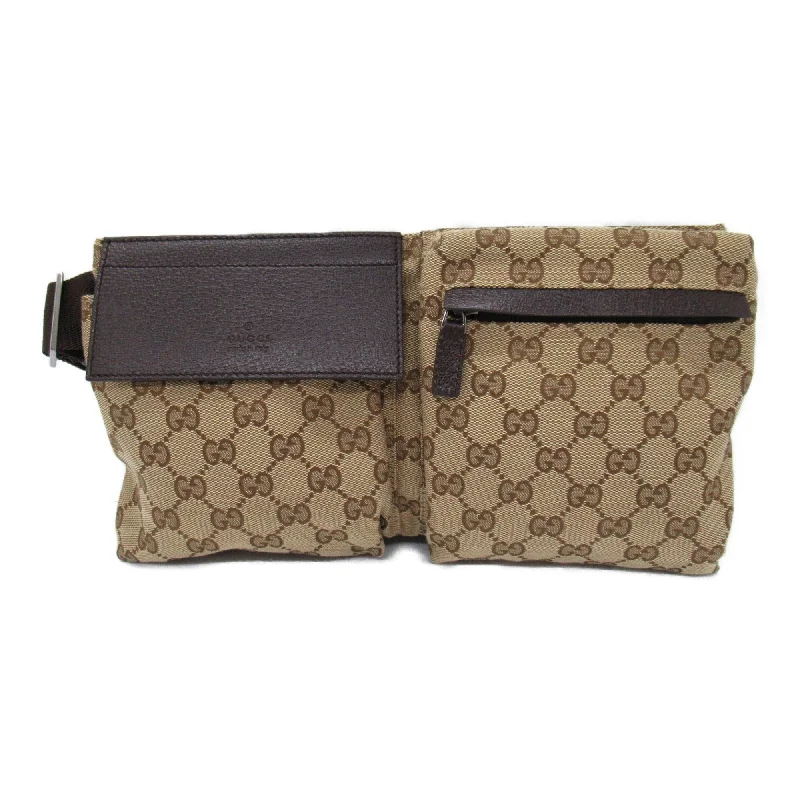 Gucci    Gg Canvas Fanny Pack (Pre-Owned)