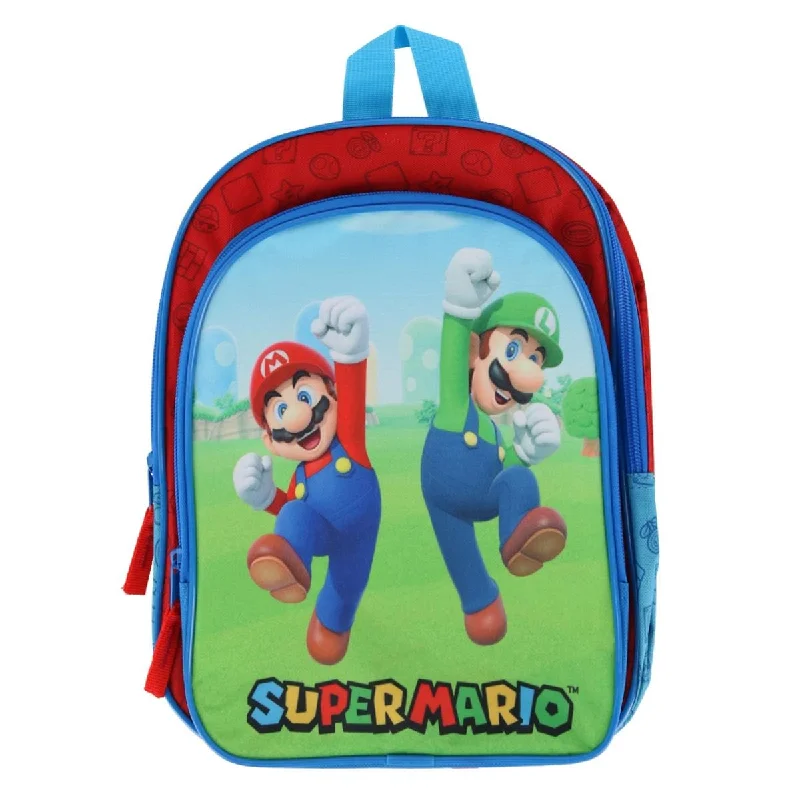 Textiel Trade Boy's Nintendo Mario Bros 12 Inch Backpack