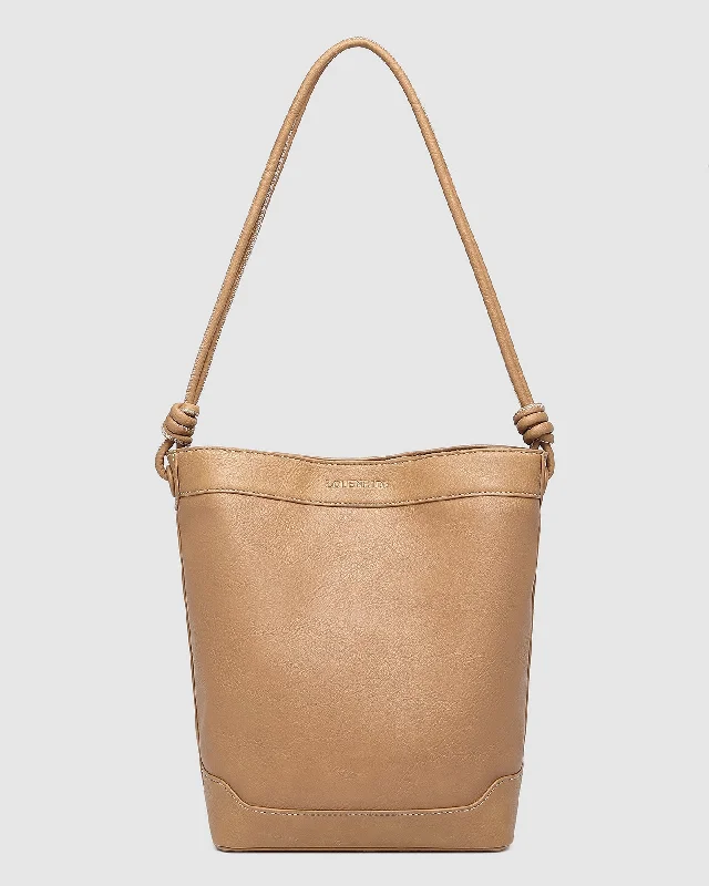 Louenhide Naples Bucket Bag Camel