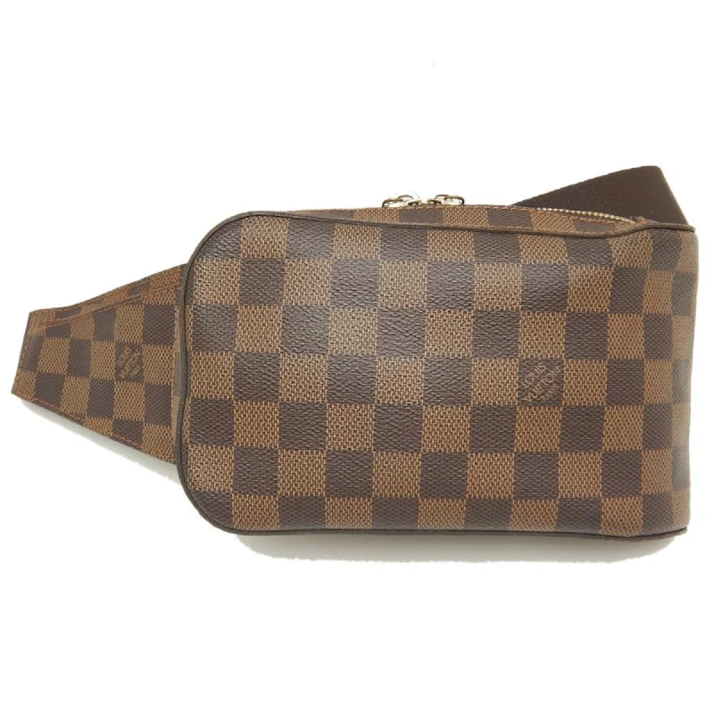 Louis Vuitton Damier Canvas Ebene Pvc Fanny Pack (Pre-Owned)