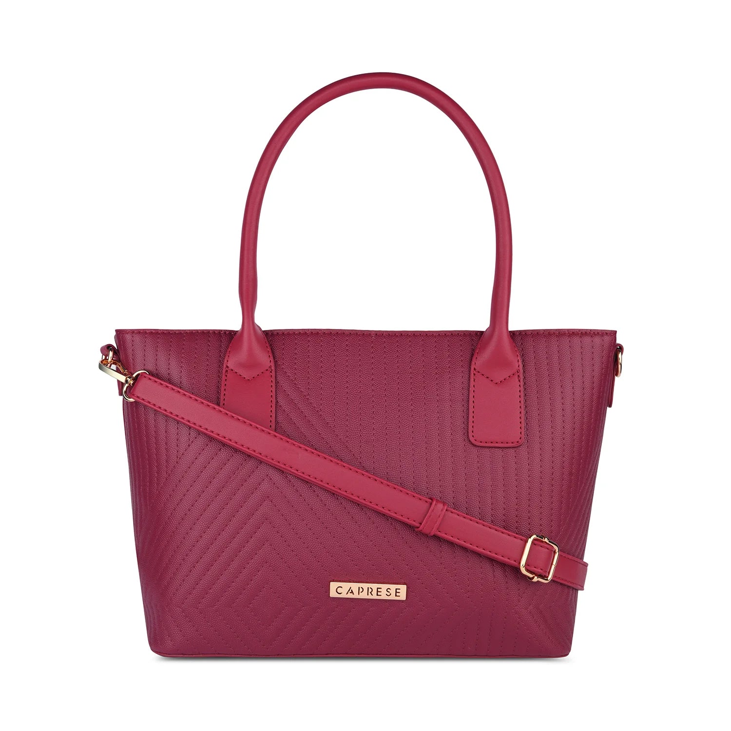 Caprese Lucya Tote Small Plum