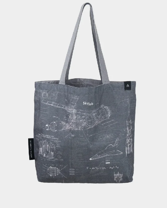 Rocketry Canvas Shoulder Tote