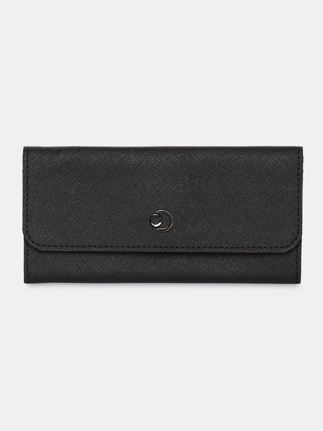 Caprese Janne Flapover Wallet Medium Black