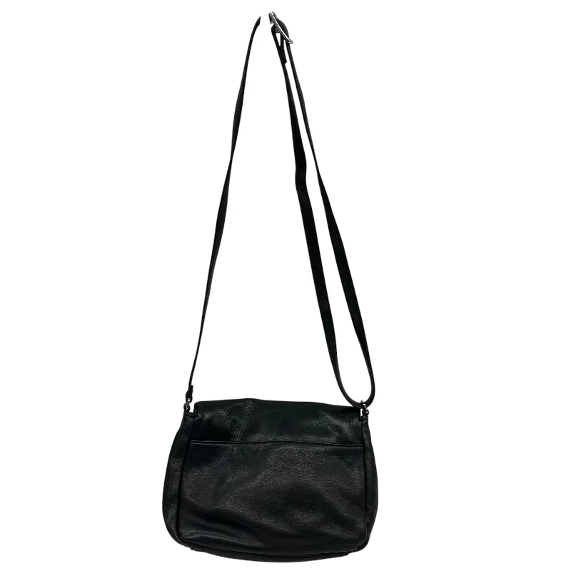 Crossbody Leather By Margot In Black, Size:Medium