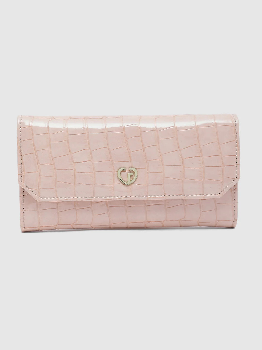 Caprese Wila Flapover Wallet Medium Peach