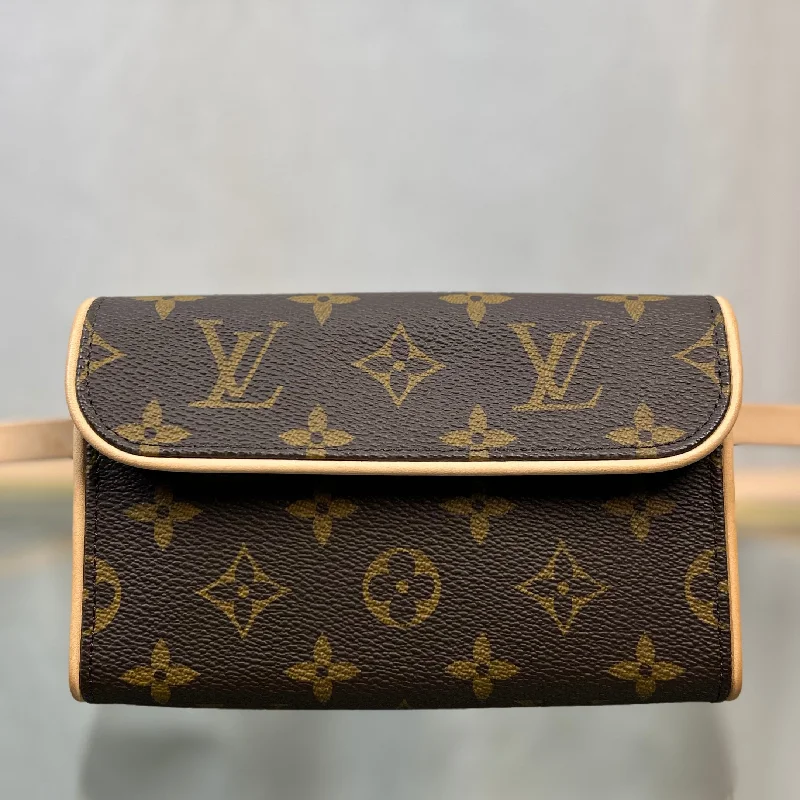 LOUIS VUITTON Florentine Pochette Bum Bag Monogram Canvas Belt Bag SZM