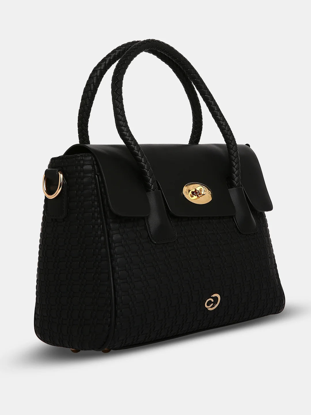 Caprese Andrea Tote Medium Office Handbag Black