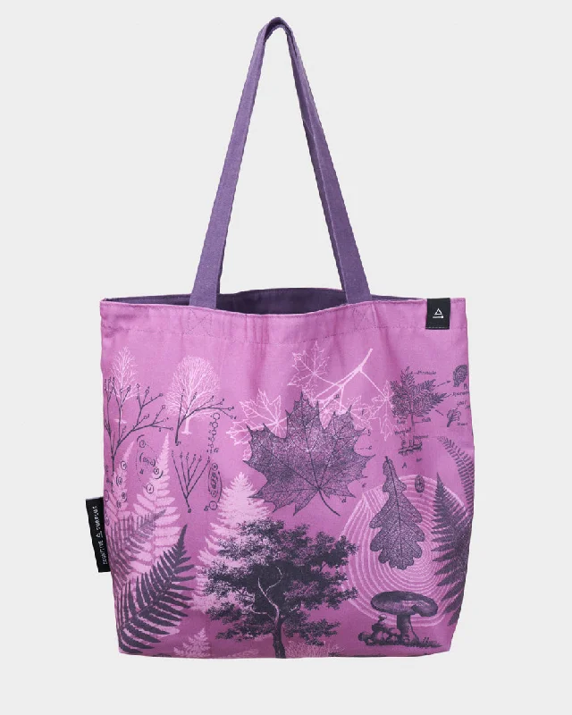 Forest Canvas Shoulder Tote