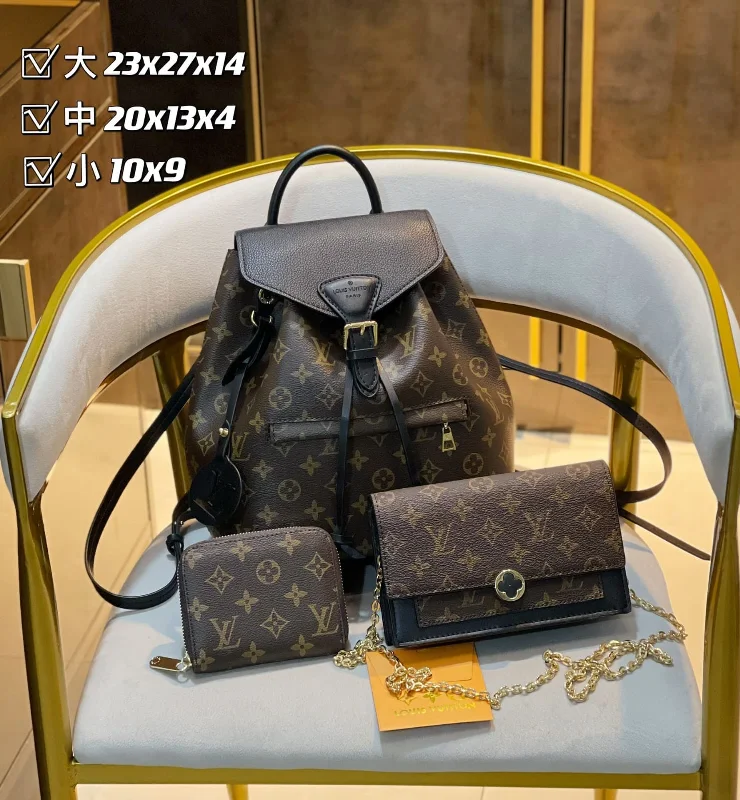 Louis Vuitton Montsouris Backpack Handbag Sets