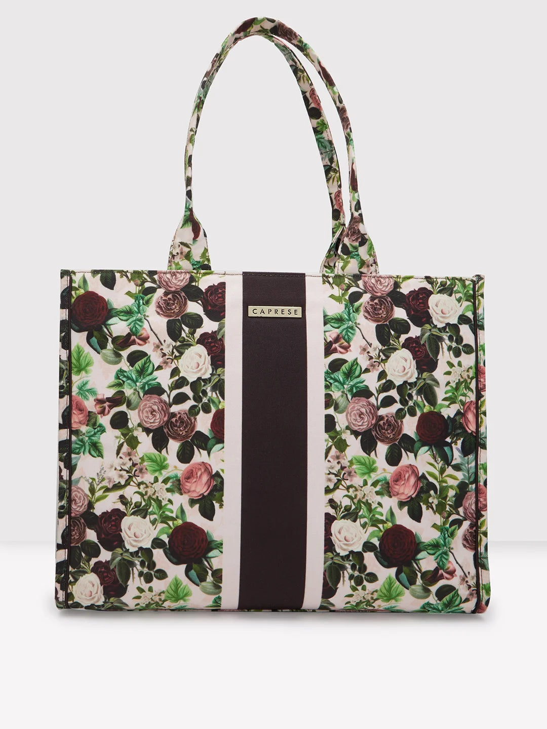 Caprese Blossom Tote X Large Burgundy