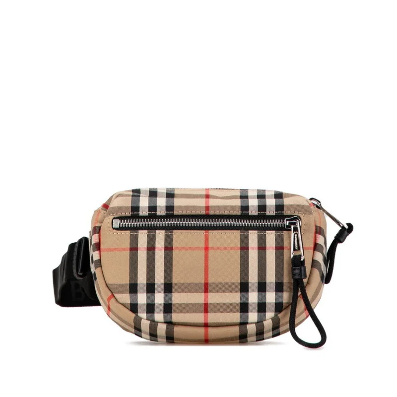 Burberry   Canvas Fanny Pack (Pre-Owned)