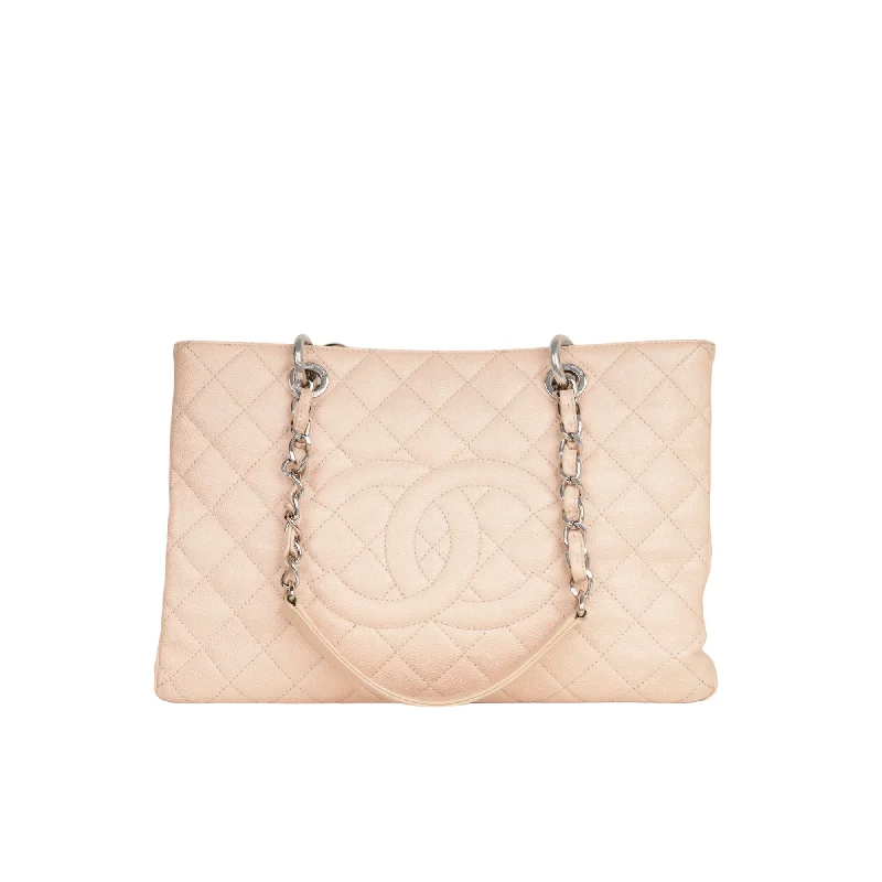 Chanel Grand Shopping Tote - Blush Beige