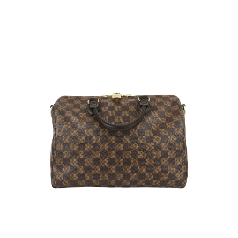 Louis Vuitton Speedy 25 Bandouliere - Damier Ebene