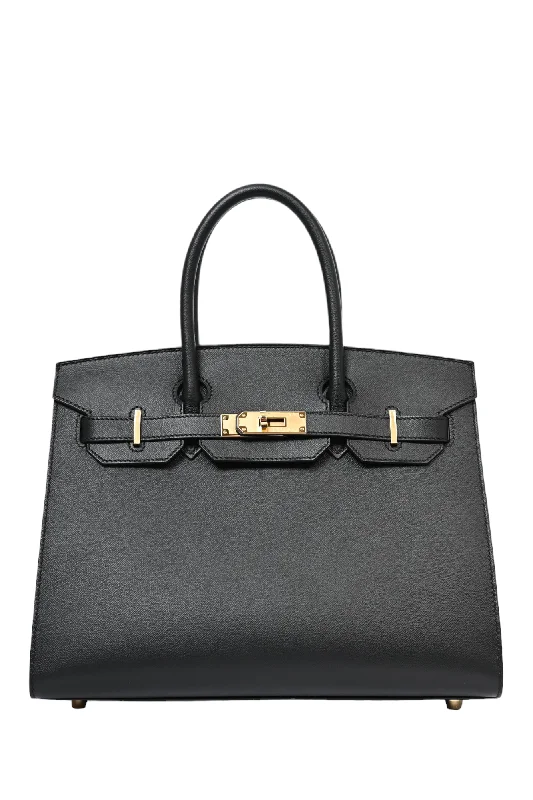 Hermès 2020 Black Madame Calfskin Birkin Sellier 30