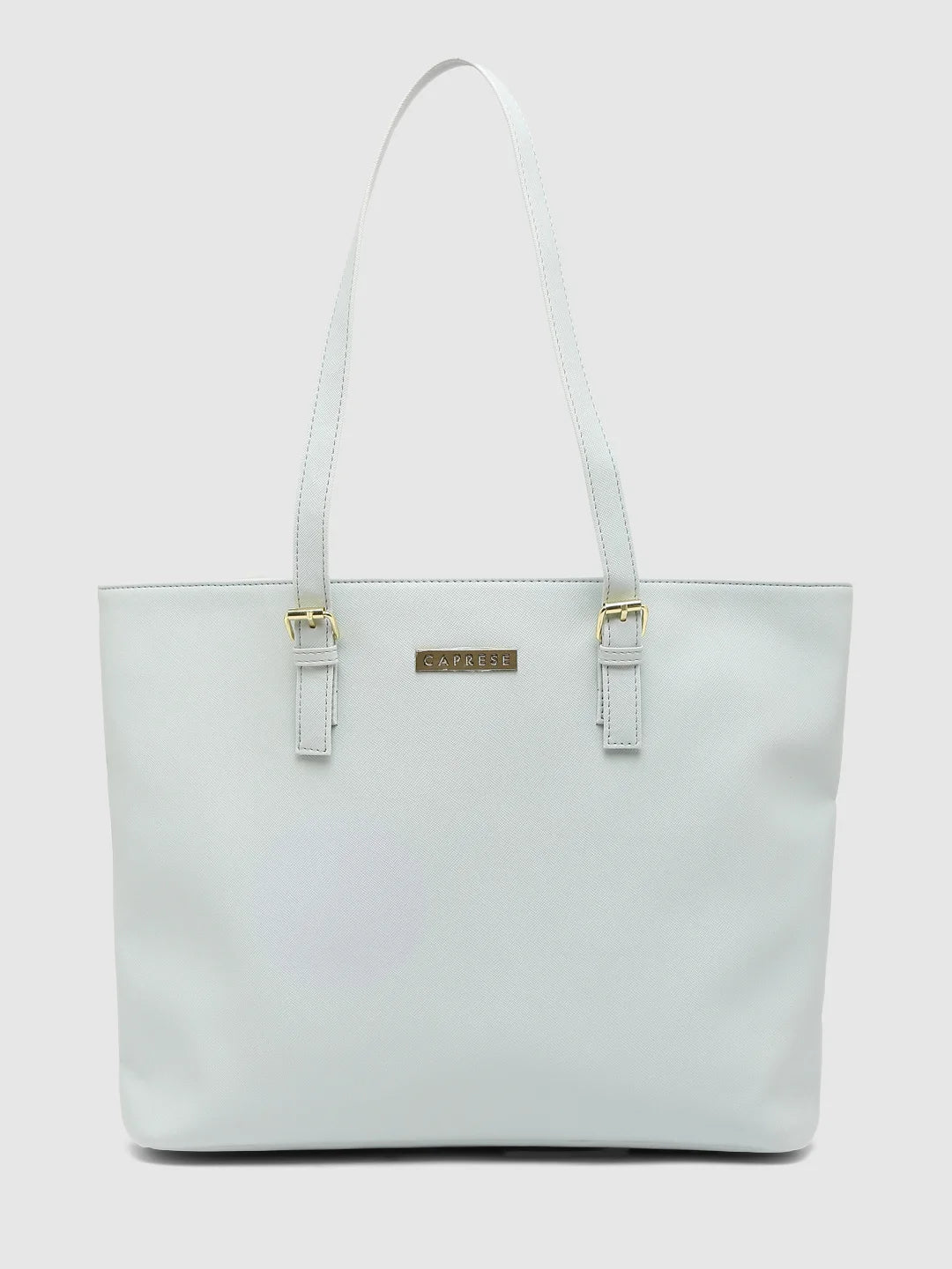 Caprese Holden Saffiano Tote Medium Powder Blue