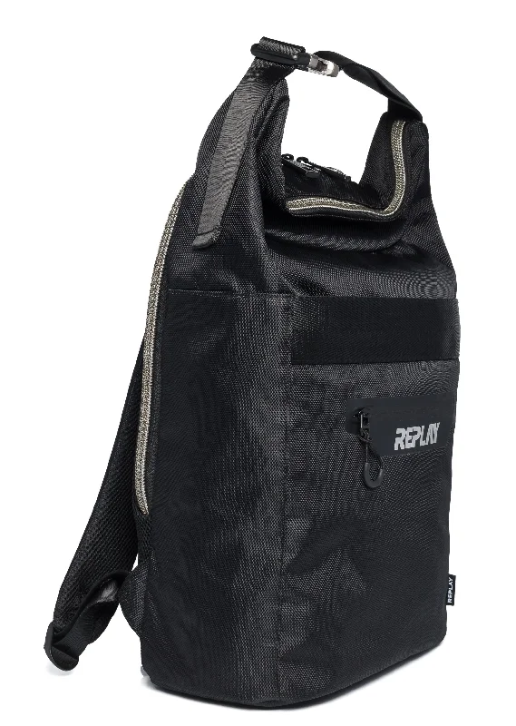 Replay Mens Backpack In Black