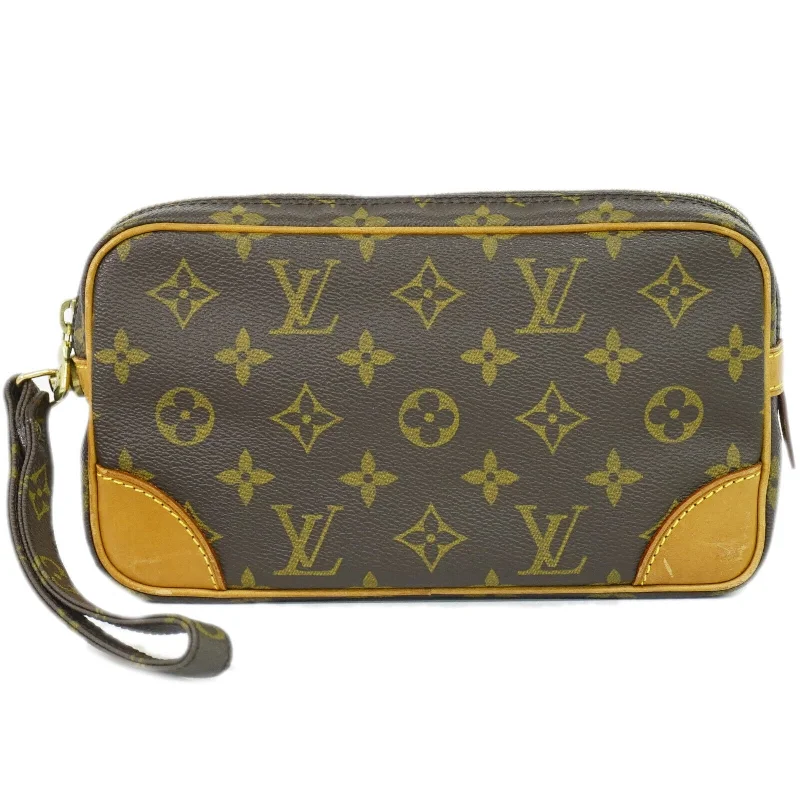 Louis Vuitton Marly Dragonne  Canvas Handbag (Pre-Owned)