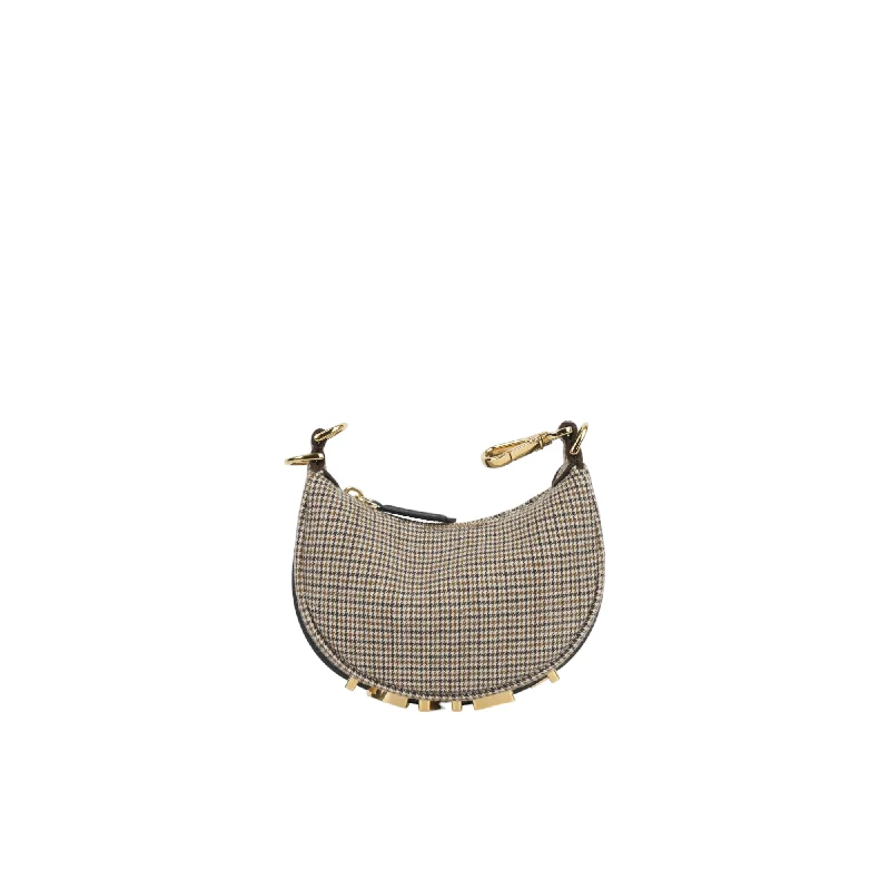 Fendi Nano Fendigraphy - Houndstooth Wool