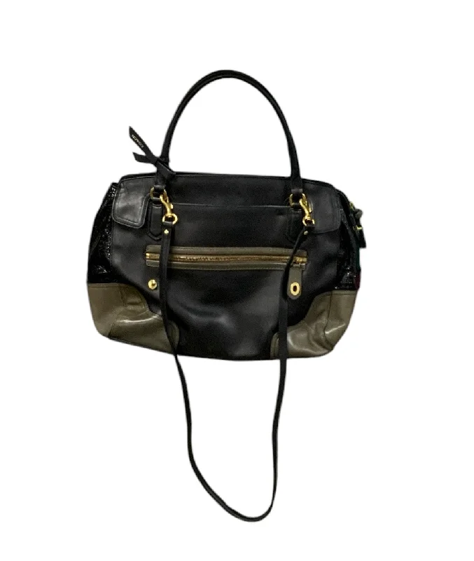 Coach Black and Olive Purse