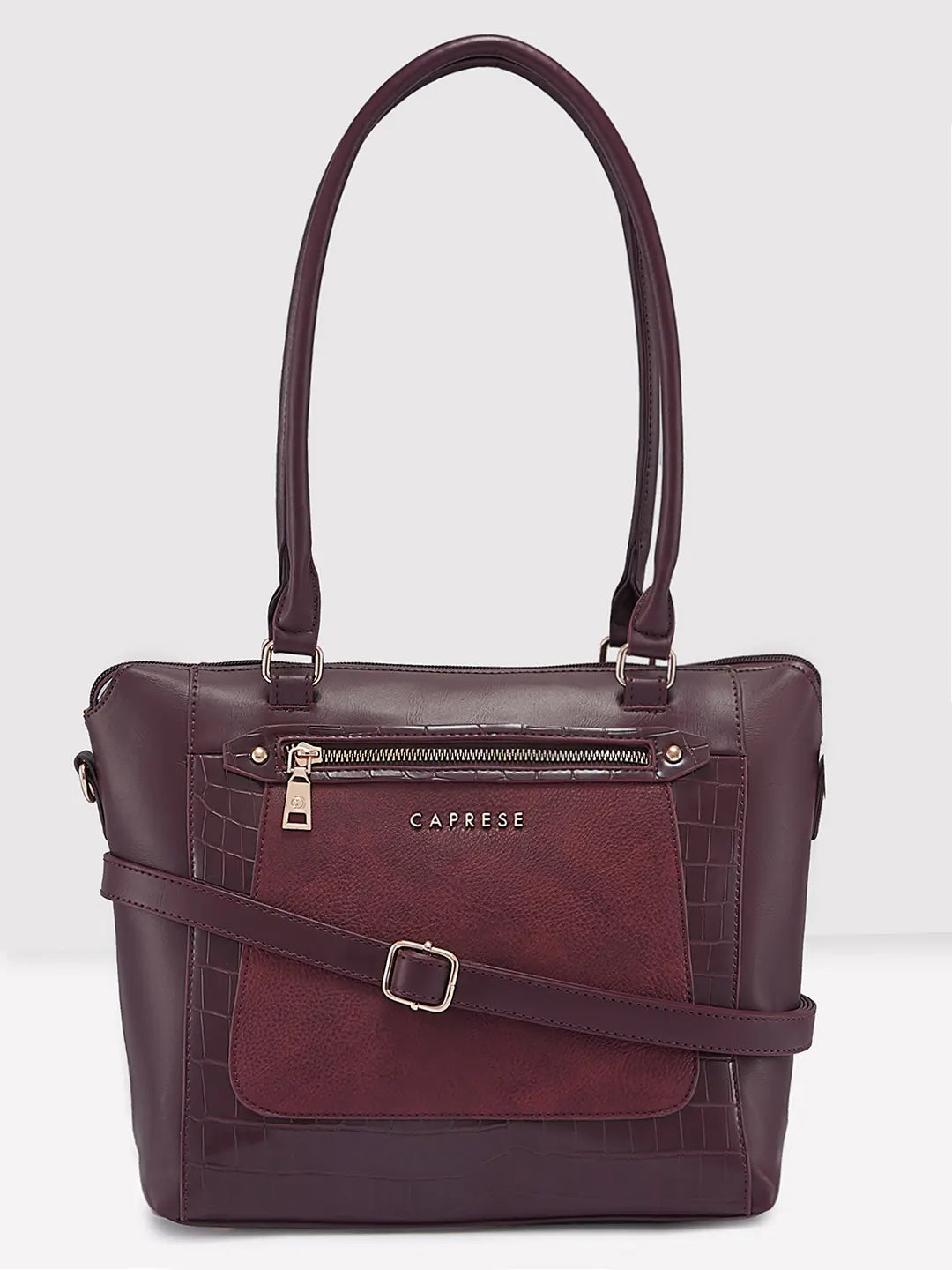 Caprese Gigi Tote Large Bordeaux