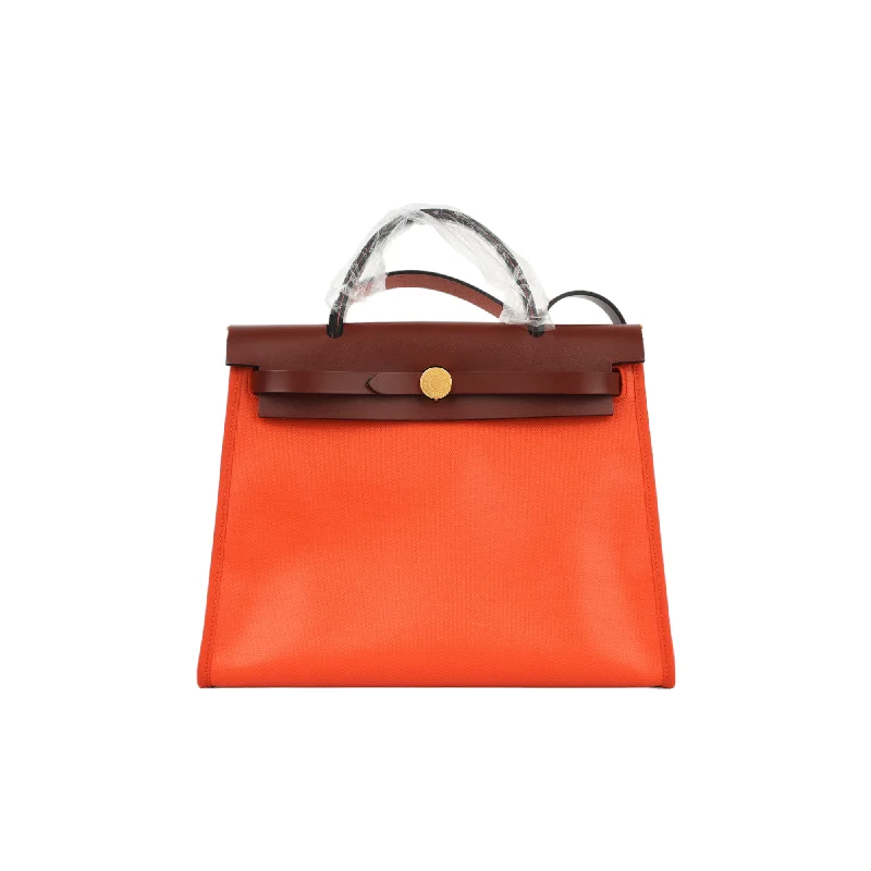 Hermès Herbag 31 - Orange Mecano (NWT)