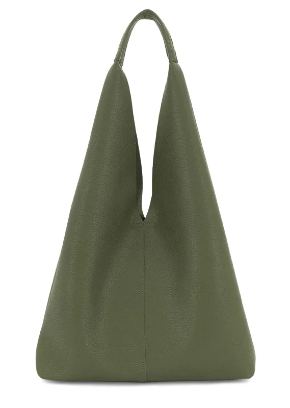 Slouchy 2 in 1 Tote Bag in Khaki