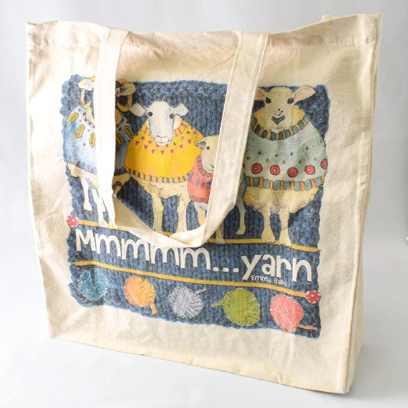 Emma Ball Mmmm Yarn Cotton Canvas Bag