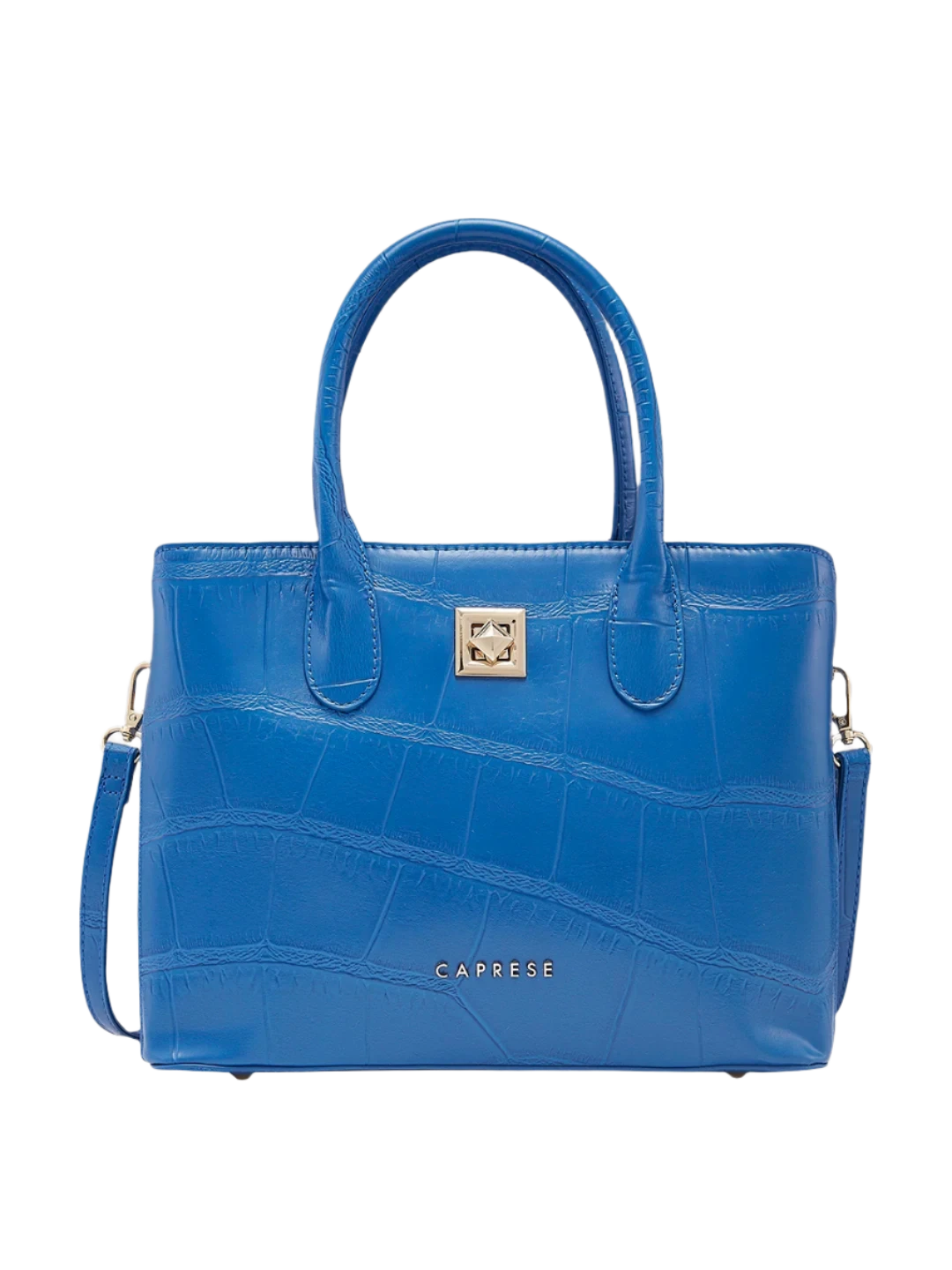 Caprese Mink Satchel Small Women Handbag |Shoulder Bag With Double Handle Ultramarine