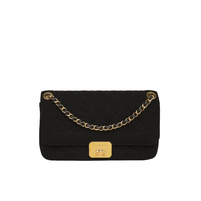 Chanel Mini Chic With Me Flap - Black