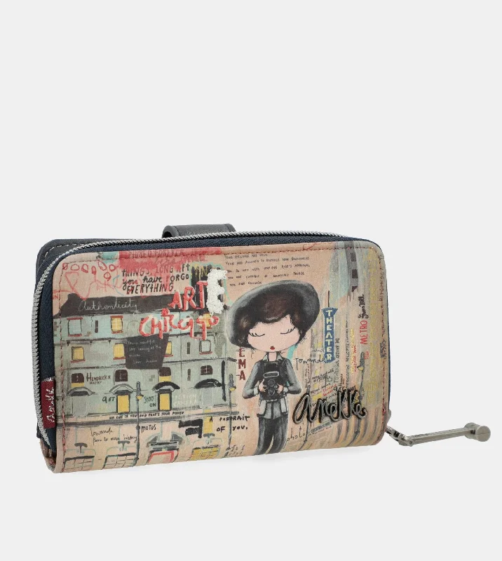 City Art wallet purse