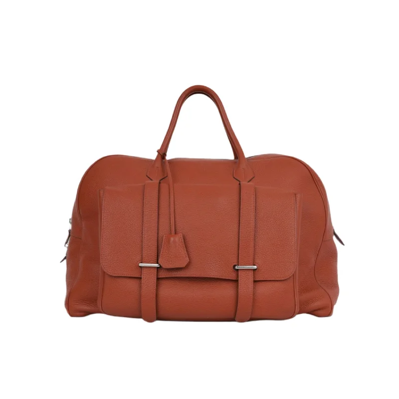 Hermès Sac De Voyage 45 - Rouge Venitien