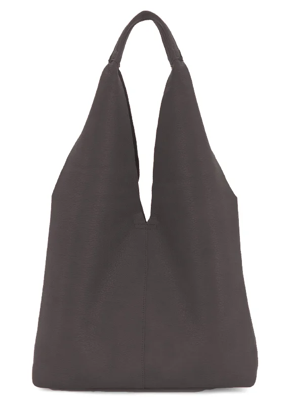 Slouchy 2 in 1 Tote Bag Dark Grey