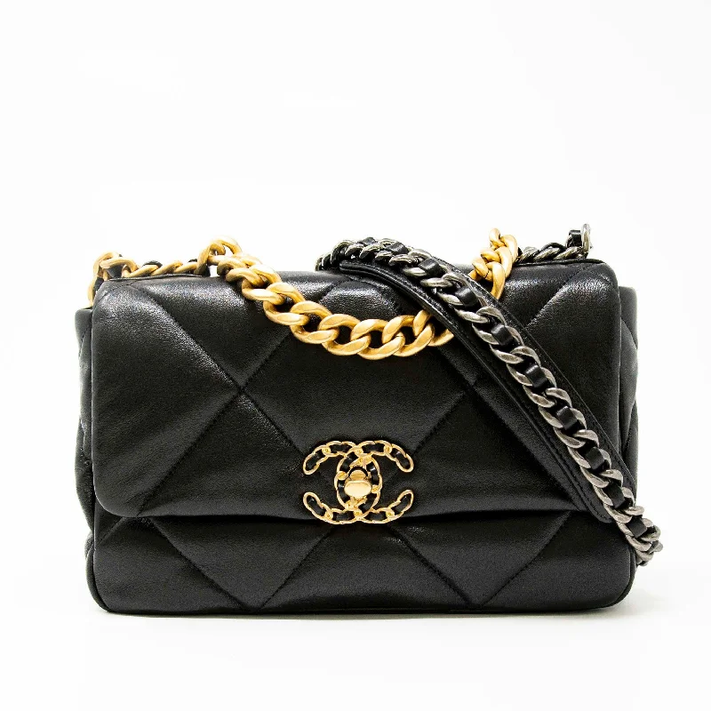 Chanel Black Small 19 Flap