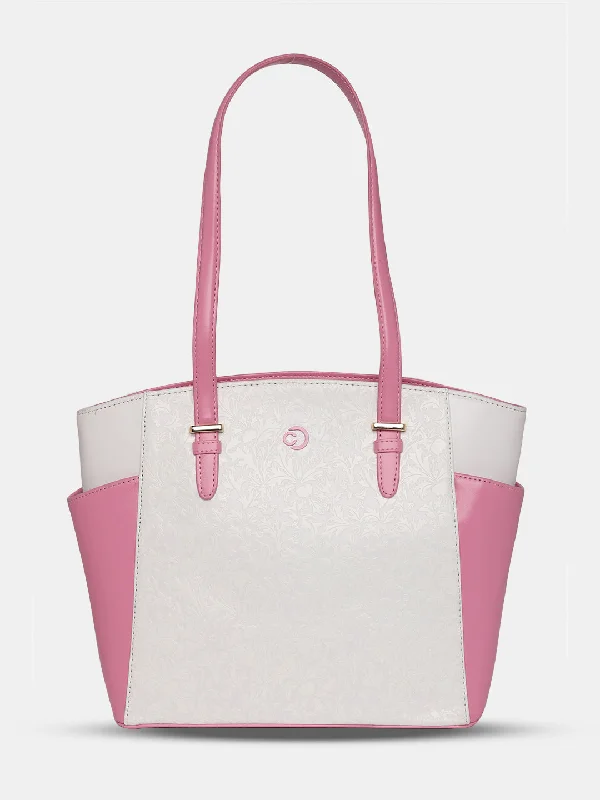 Caprese Aurora Color Changing Tote Medium Pink