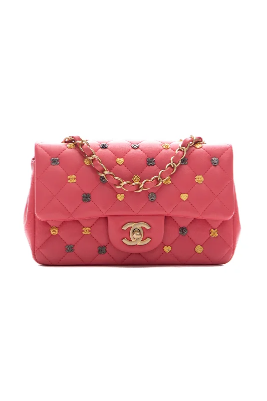 Charms Rectangular Mini Flap Bag