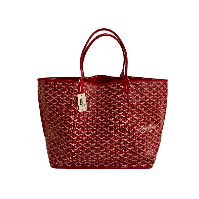 Goyard Anjou GM Tote - Red (NWT)