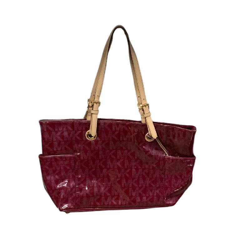 Michael Kors Logo Purse Burgundy