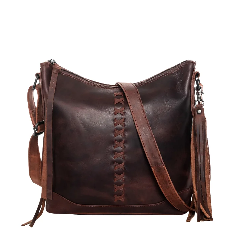 Concealed Carry Purse Blake Leather Crossbody by Lady Conceal