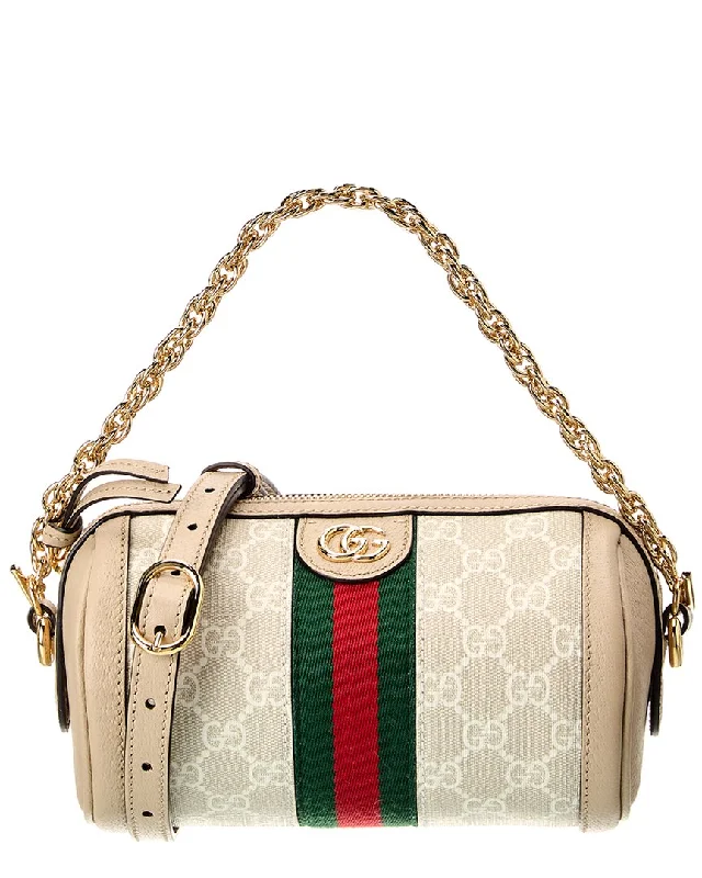 Gucci Ophidia Mini GG Supreme Canvas & Leather Crossbody