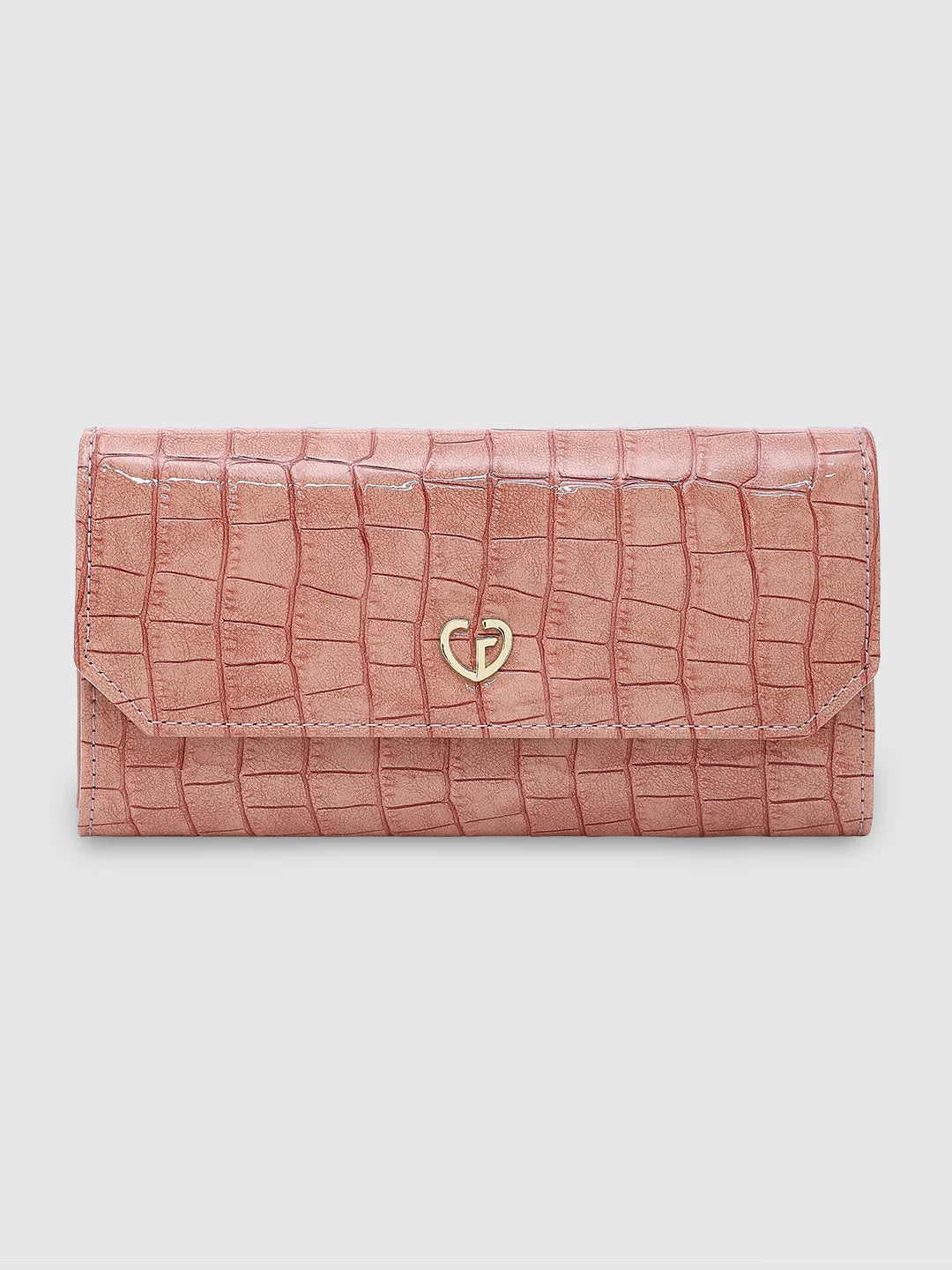 Caprese Wila Flapover Wallet Medium Dark Pink