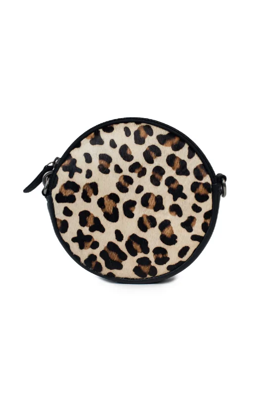 Rule Of Three Margot Bag Pebbled Black Leopard