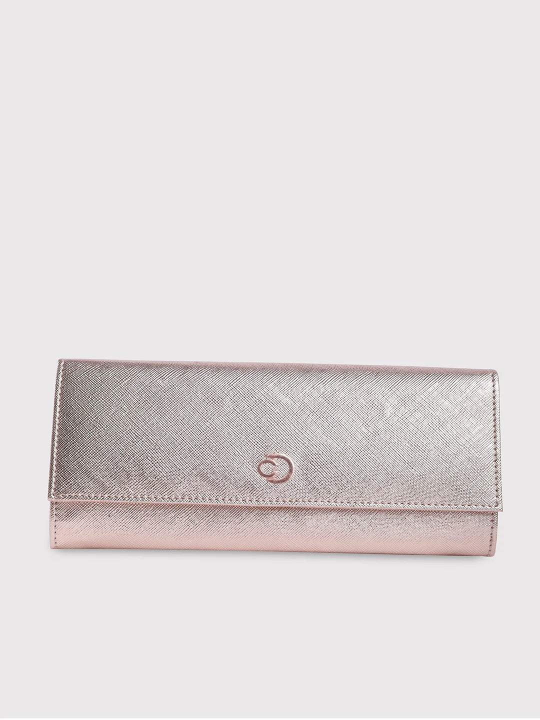 Caprese Mia Wallet Medium Flap Wallet Rose Gold